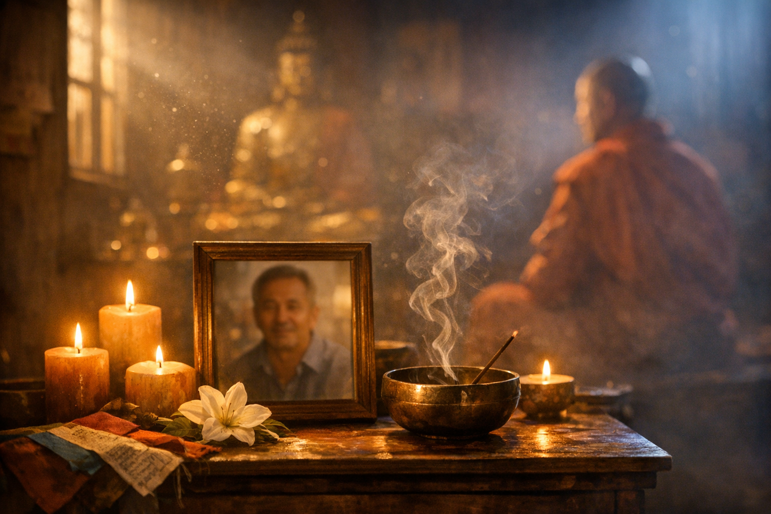 Die 49 Tage nach dem Tod: Was wir vom tibetischen Buddhismus über das Loslassen lernen können