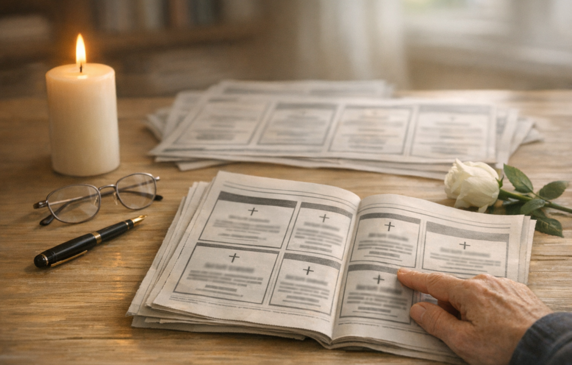 Todesanzeigen richtig lesen: So findest du wichtige Informationen zwischen den Zeilen
