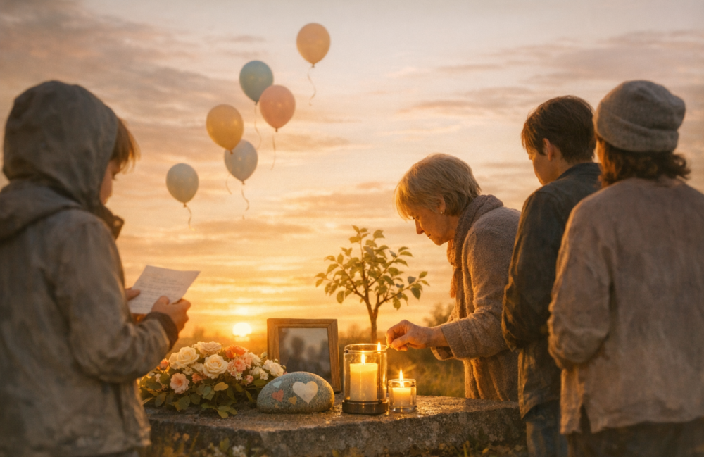 Der erste Todestag: Ideen für ein heilsames Ritual zum Gedenken