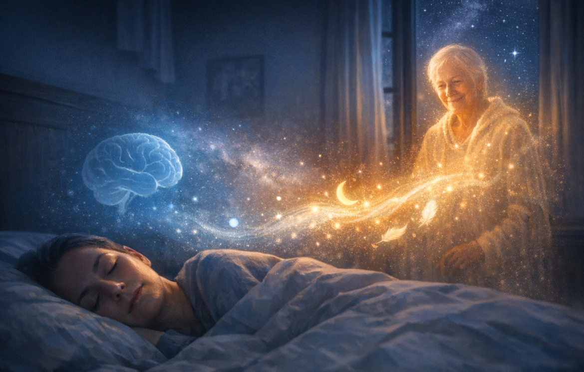 Wenn Verstorbene im Traum erscheinen: Was Psychologie und Spiritualität dazu sagen
